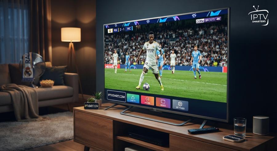IPTV HD Full HD and 4K streaming on TV